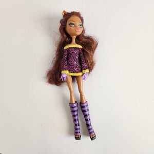 Monster High Clawdeen Wolf School's Out Doll Second Wave